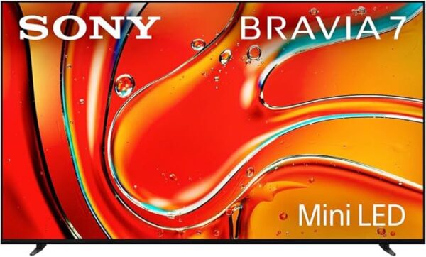 Sony K65XR70 BRAVIA 7 65 inch 4K HDR Smart QLED Mini-LED TV 2024 Bundle with 2 YR CPS Enhanced Protection Pack - Image 3