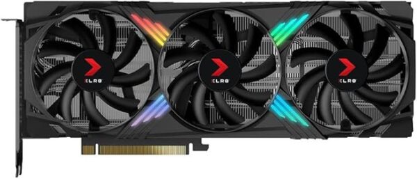 PNY GeForce RTX™ 4070 12GB XLR8 Gaming Verto Epic-X RGB™ Triple Fan Graphics Card DLSS 3 - Image 2