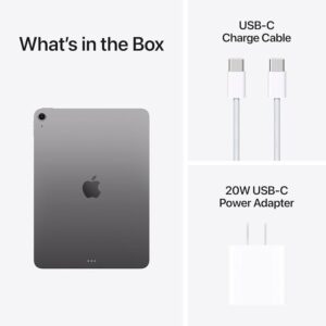 Apple iPad Air 11-inch (M4): Liquid Retina Display, 128GB, 12MP Front/Back Camera, Wi-Fi 7 with Apple N1, Touch ID, All-Day Battery Life — Space Gray